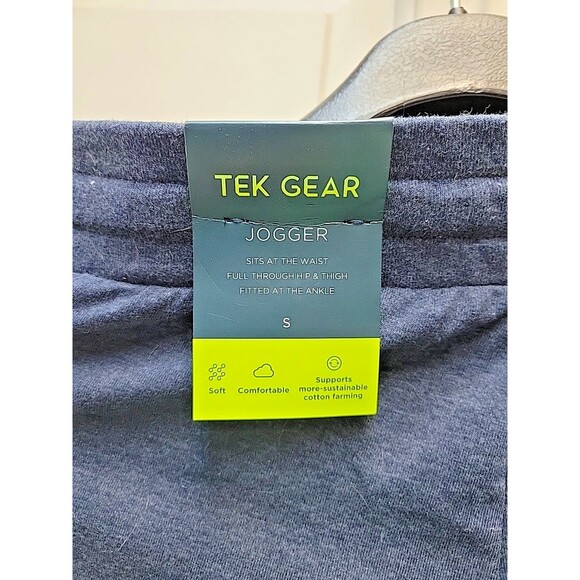 Tek Gear Sweatpants Jogger Blue Heather Junior Boys Size Small - New with Tag - Picture 3 of 4